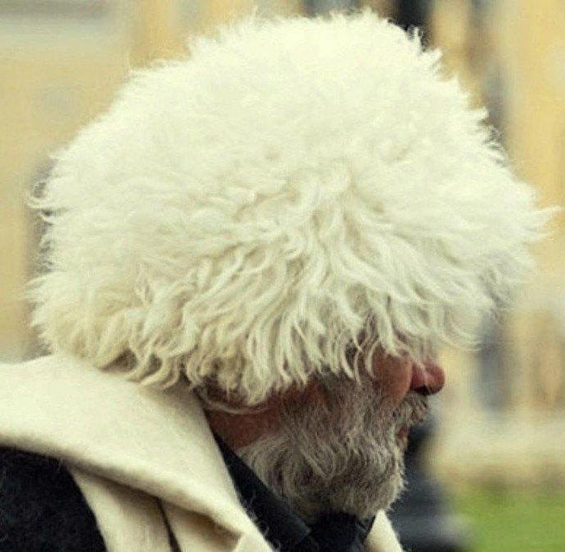 Кавказская шапка из овчины